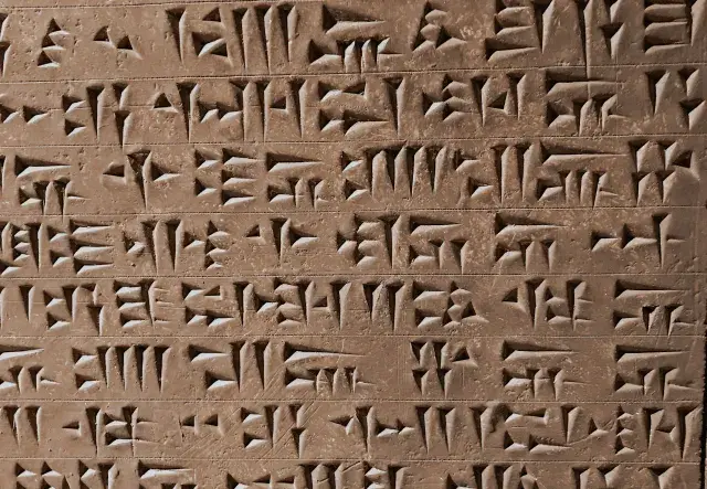 Cuneiform writing